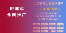 矩陣式全網(wǎng)推廣